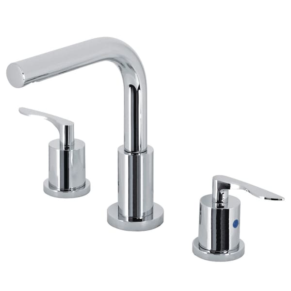 Kingston Brass FSC8951SVL Widespread Bathroom Faucet with Brass Pop-Up, Polished Chrome FSC8951SVL - main